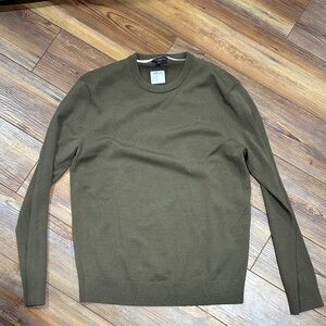 Club Monaco Forest Green Crewneck Sweater